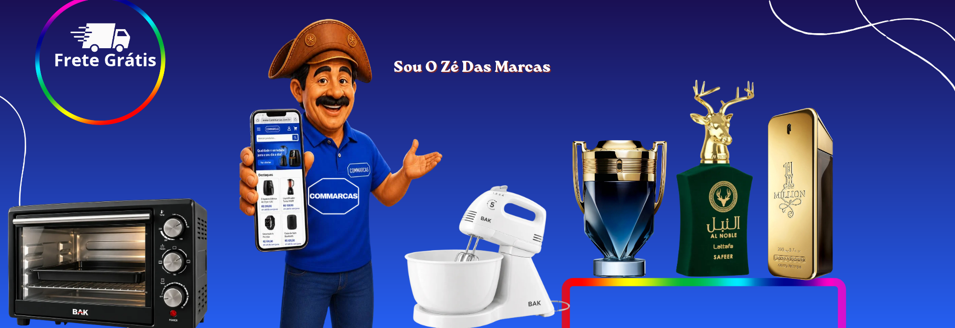 Sou o Zé das Marcas — aqui só tem marca boa