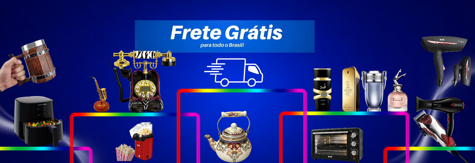 Frete grátis para todo o Brasil — Commarcas
