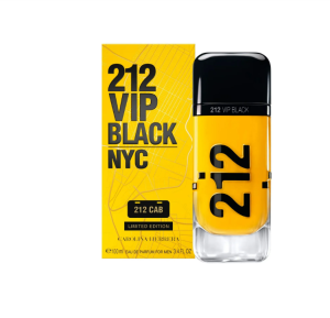 Carolina Herrera 212 Vip Black Cab Edp Masculino 100ml