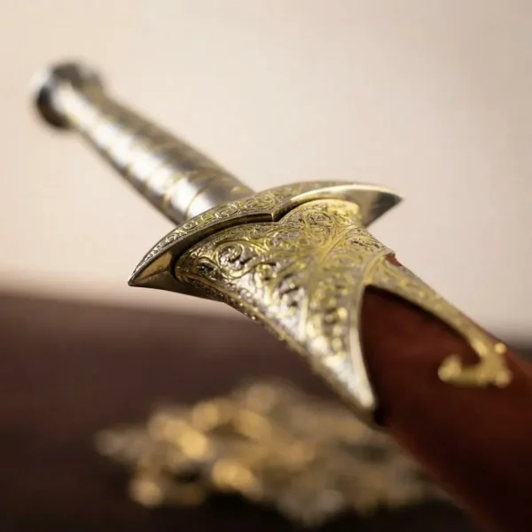 Espada Ferroada Frodo Senhor Dos Anéis Hobbit + Bainha