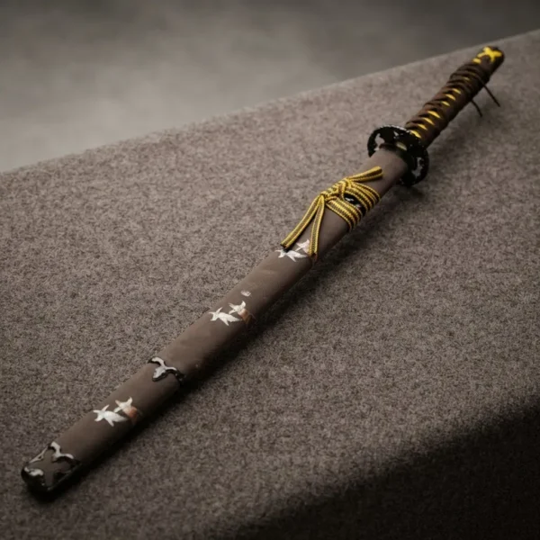 Katana Twin Wolf De Ghost Empunhadura Tradicional