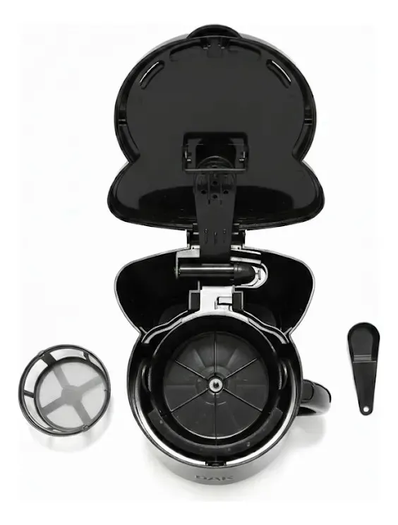 Cafeteira Elétrica Bak 650w Jarra De Vidro 18 Xícaras Cor Preto
