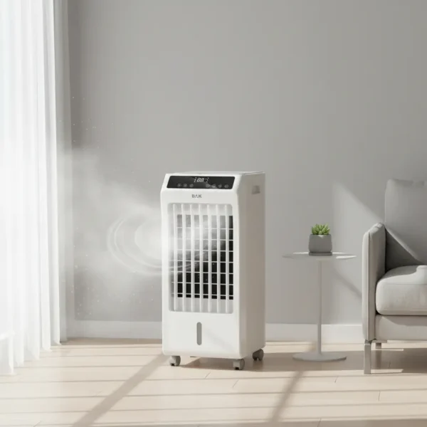 Climatizador Umidificador Bak 5L Branco 65W Com Controle Remoto