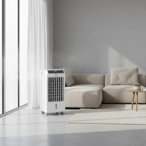 Climatizador Umidificador Bak 5L Branco 65W Com Controle Remoto