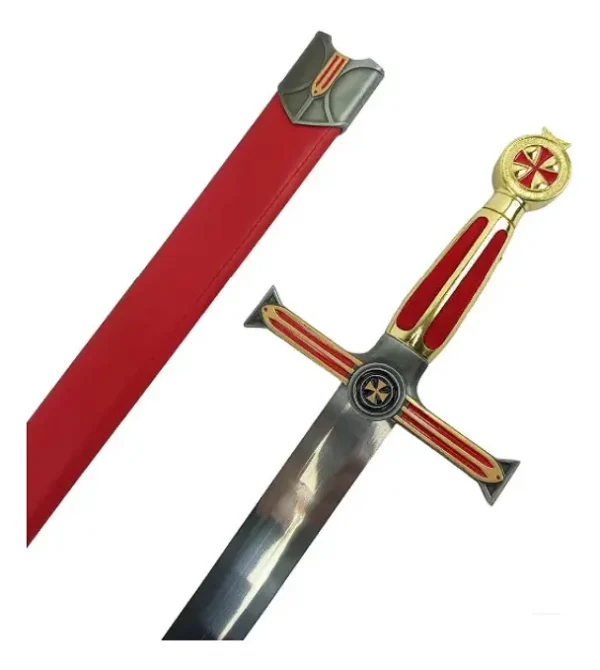 Espada Medieval Arma Cruzado Teutonic Order Cavaleiro