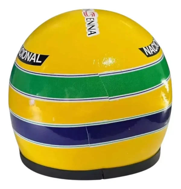 Miniatura Capacete F1 Ayrton  Senna - 13 Cm