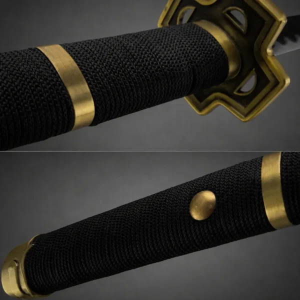 Katana Zoro Yubashiri Cosplay One Piece Preta