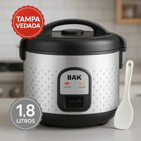 Panela De Arroz Elétrica Cozimento Rápido 700w 1,8 LT