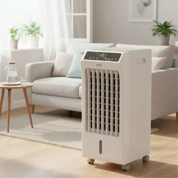 Climatizador Umidificador Bak 5L Branco 65W Com Controle Remoto