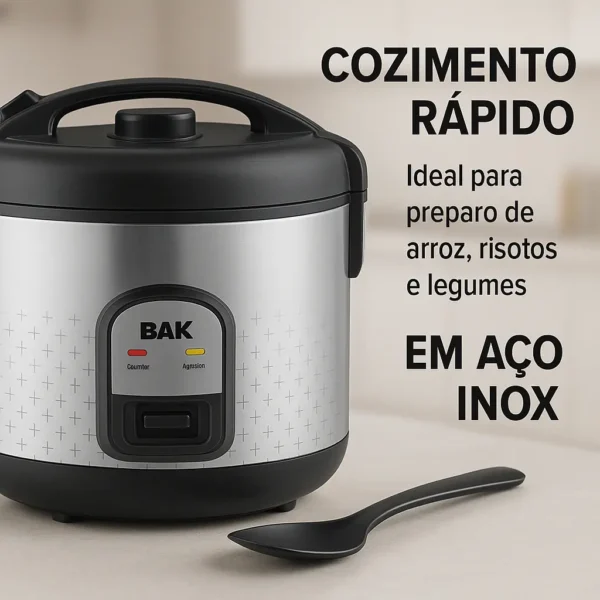 Panela De Arroz Elétrica Cozimento Rápido 700w 1,8 LT