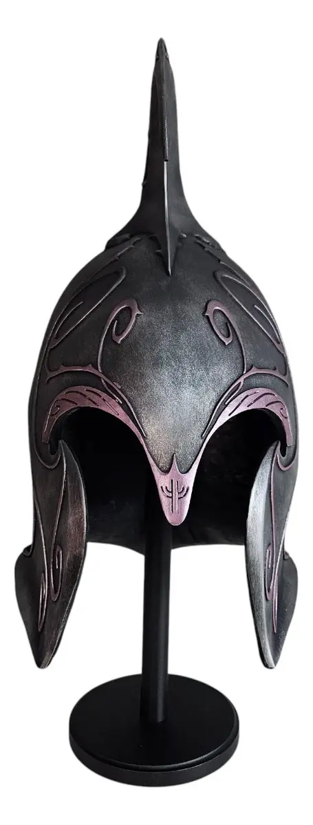 Capacete Elfo Valfenda O Senhor Dos Anéis Cinza Escuro