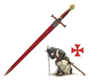 Espada Medieval Arma Cruzado Teutonic Order Cavaleiro