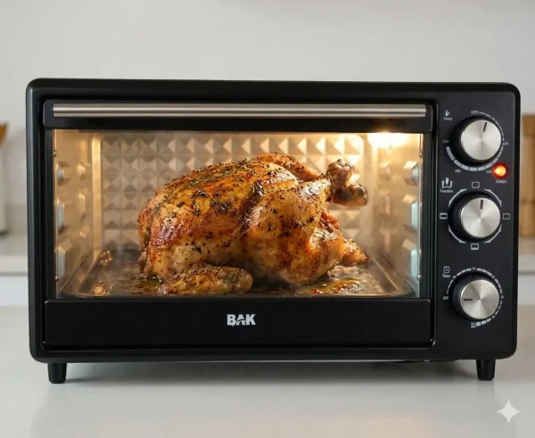 Forno Elétrico Compacto de Bancada 35 Litros 1600W Aquecimento Duplo