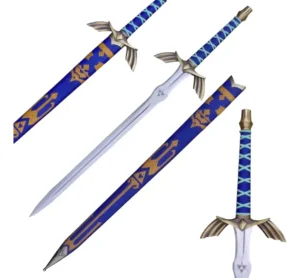 Espada Master Sword Zelda Decorativa Com Suporte