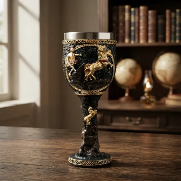 Taça 3D Medieval Guerreiro De Tróia