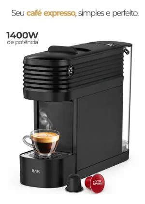 Cafeteira Elétrica Expresso de Cápsula 580ml 1400W
