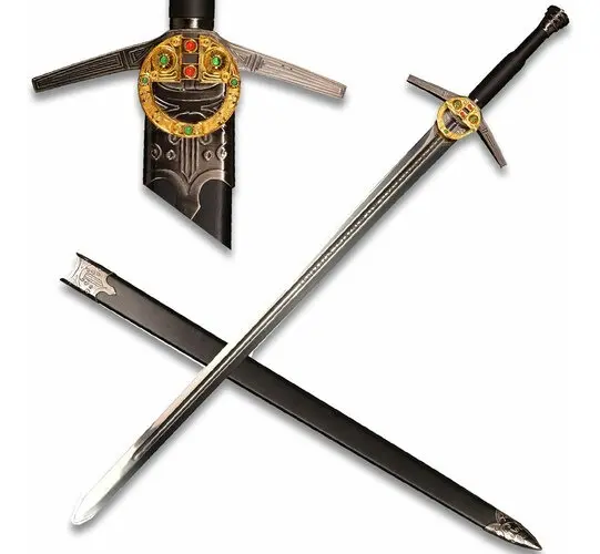 Espada Geralt Of Rivia The Witcher Com Suporte