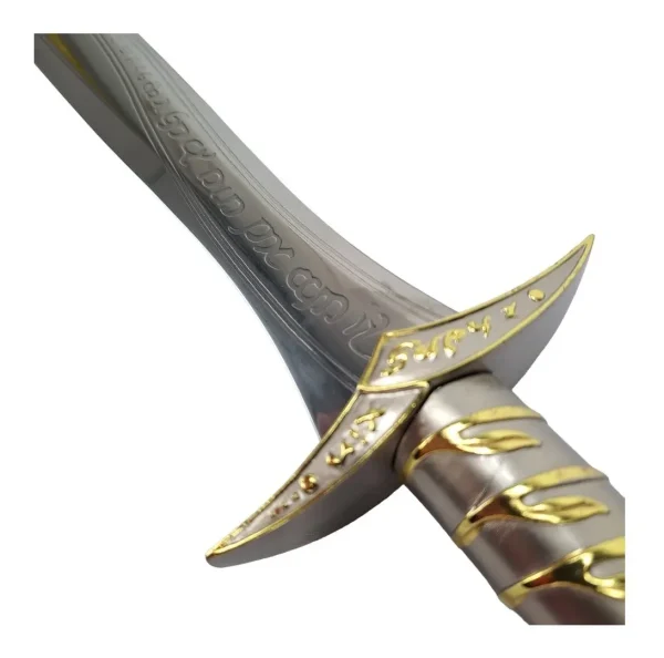 Espada Ferroada Frodo Senhor Dos Anéis Hobbit + Bainha