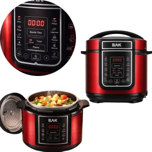 Panela de Pressão Elétrica Digital 5L 900W 220V