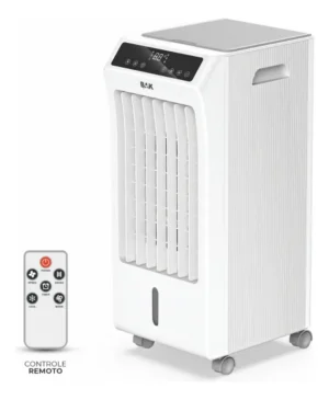 Climatizador Umidificador Bak 5L Branco 65W Com Controle Remoto