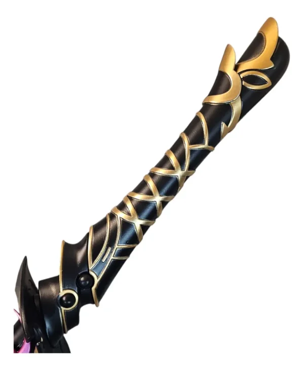 Katana Rosa Musou Isshin Raiden Shogun Genshin Impact Em Aço