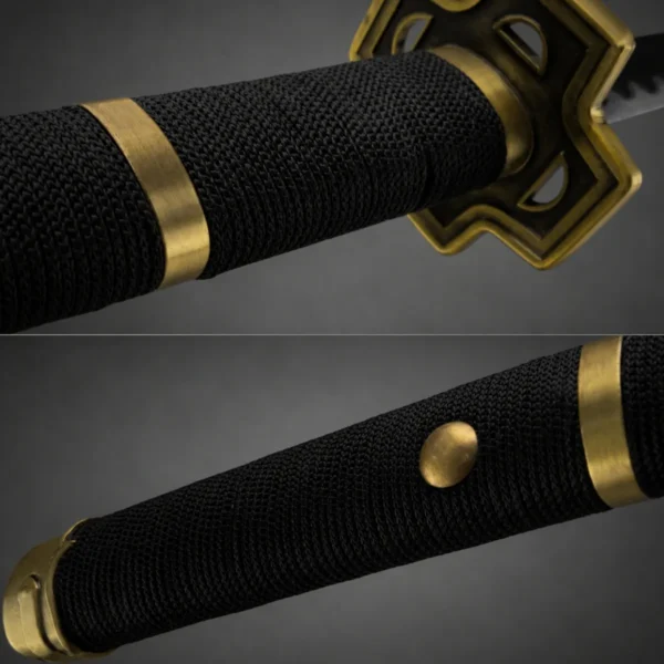 Katana Zoro Yubashiri Cosplay One Piece Preta