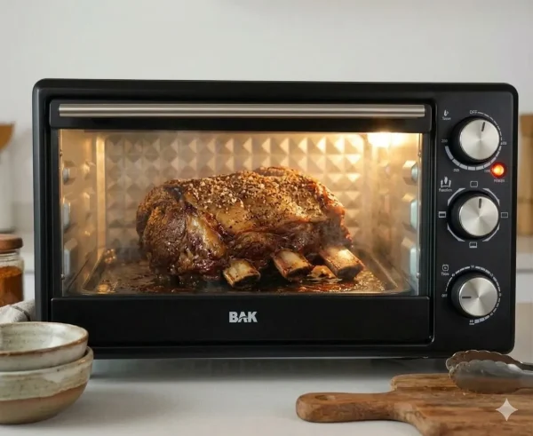 Forno Elétrico Compacto de Bancada 35 Litros 1600W Aquecimento Duplo