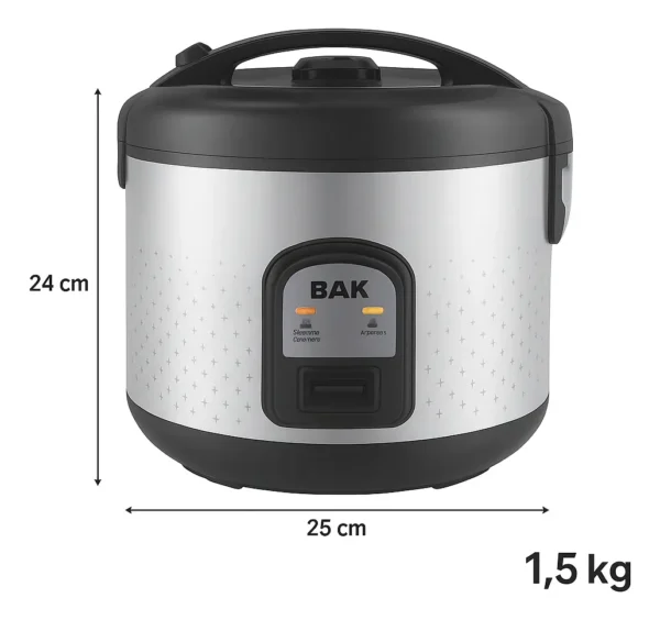 Panela De Arroz Elétrica Cozimento Rápido 700w 1,8 LT