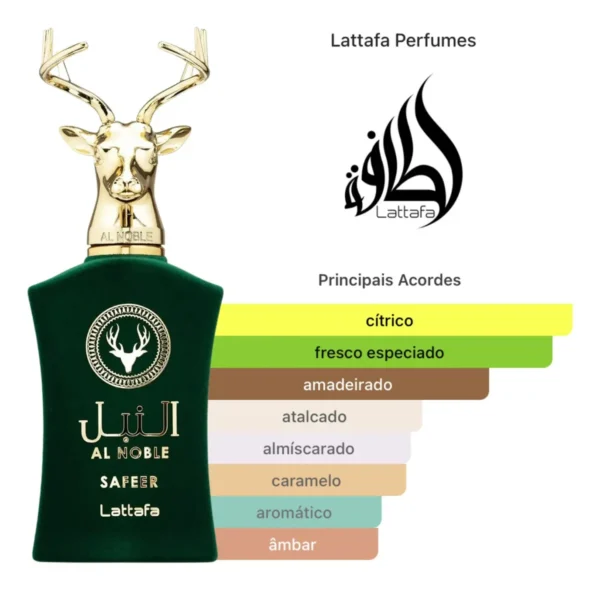 Perfume Arabe Lattafa Al Noble Safeer  Eau De Parfum 100ml