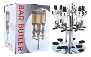Porta Bebidas Giratório Dosador Dispenser Para 6 Garrafas
