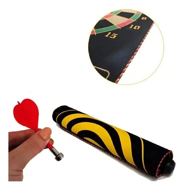 Jogo De Dardos Dupla Face Magnetico Tiro Ao Alvo Mira