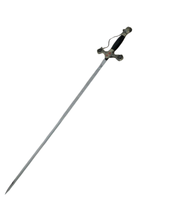 Espada Cerimonial Cavaleiros Templários Cruz Vermelha