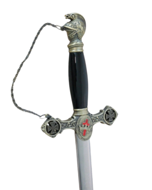 Espada Cerimonial Cavaleiros Templários Cruz Vermelha