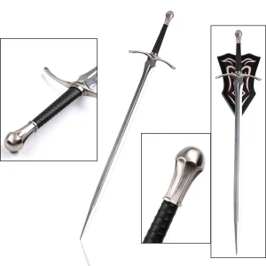 Espada Gandalf Glamdring Senhor Dos Aneis C/ Suporte