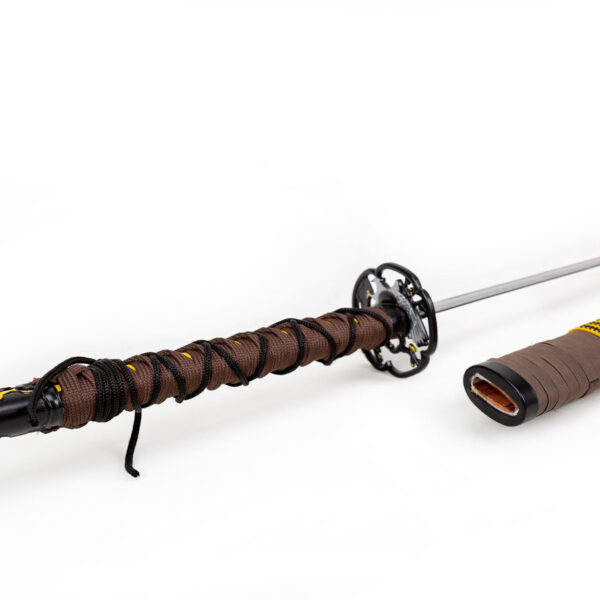 Katana Twin Wolf De Ghost Empunhadura Tradicional