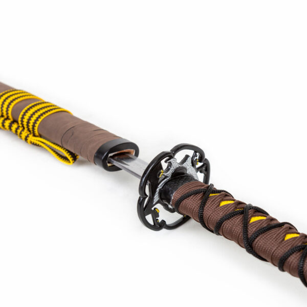 Katana Twin Wolf De Ghost Empunhadura Tradicional