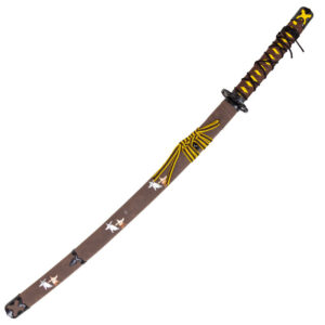Katana Twin Wolf De Ghost Empunhadura Tradicional