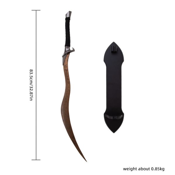 Espada Presa Do Cão De Caça Elden Ring Para Cosplay 82 Cm