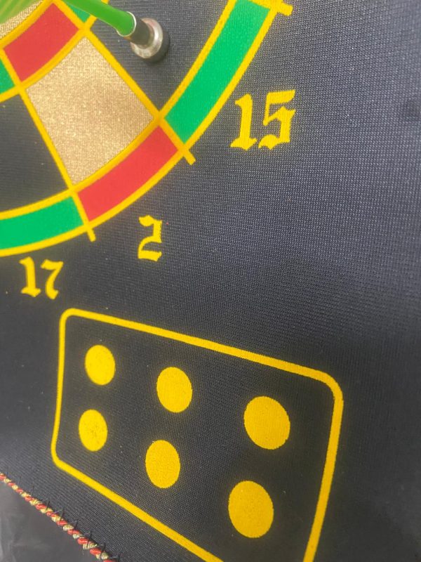 Jogo De Dardos Dupla Face Magnetico Tiro Ao Alvo Mira